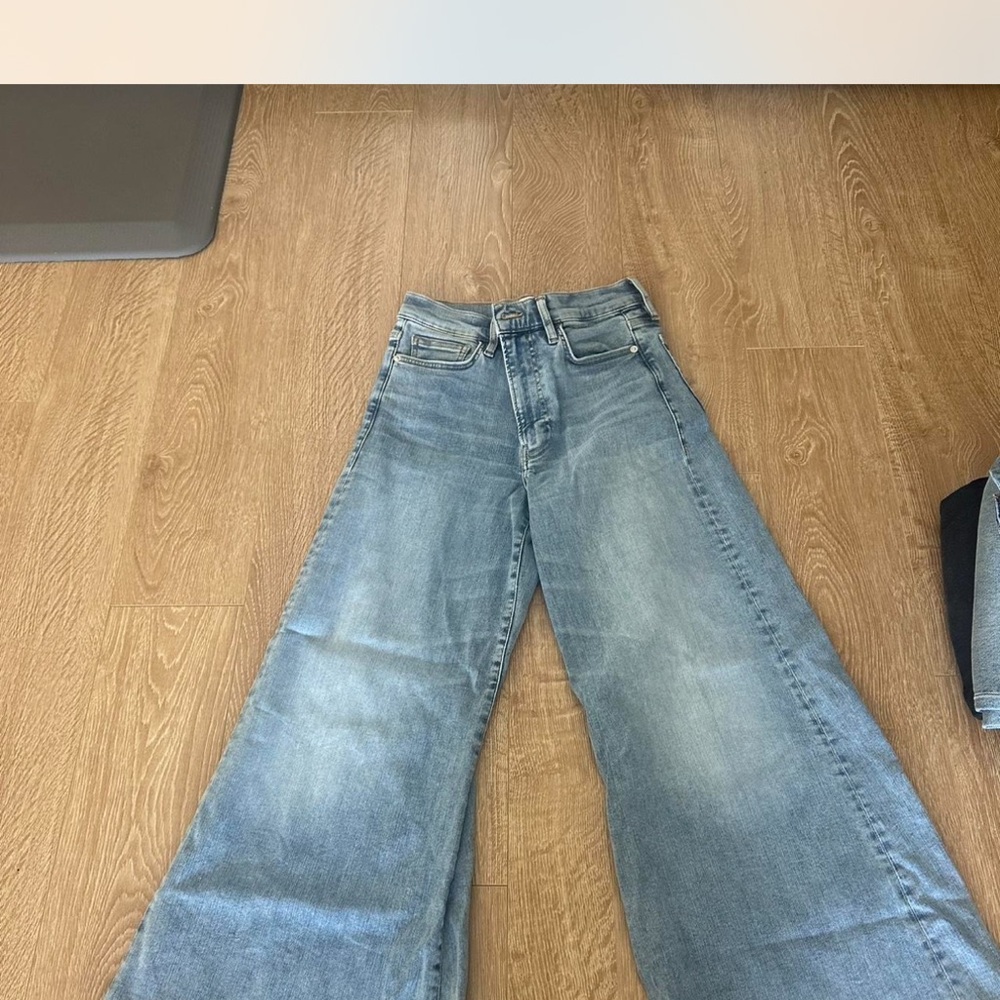 Frame Denim Light Blue Flare Jeans